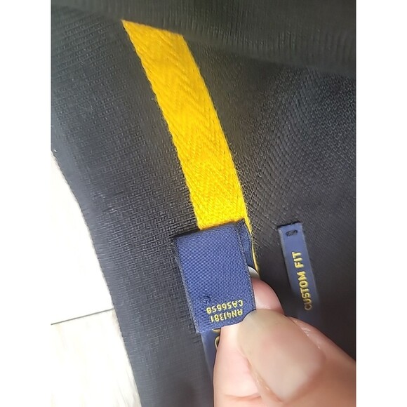 Polo Ralph Lauren Mens XXL Black Polo Shirt County Riders‎ & Jockey Club - Picture 11 of 15